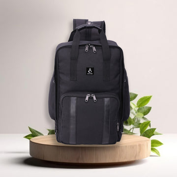 Aerolite 40x20x25cm Premium Ryanair Maximum Size Backpack With Removable Small Carry Pouch Eco-Friendly Shower-Resistant Cabin Luggage Approved Travel Carry On Holdall Flight Rucksack with 10 Year Warranty
